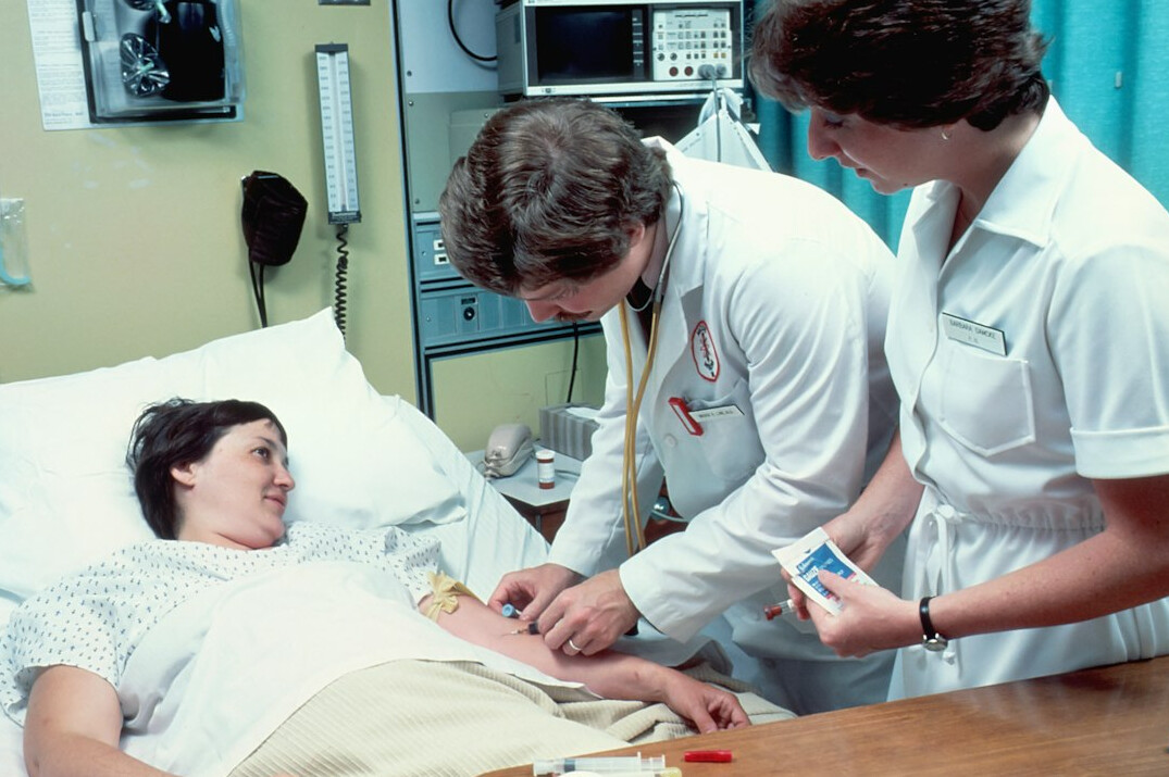 nurse in hospital