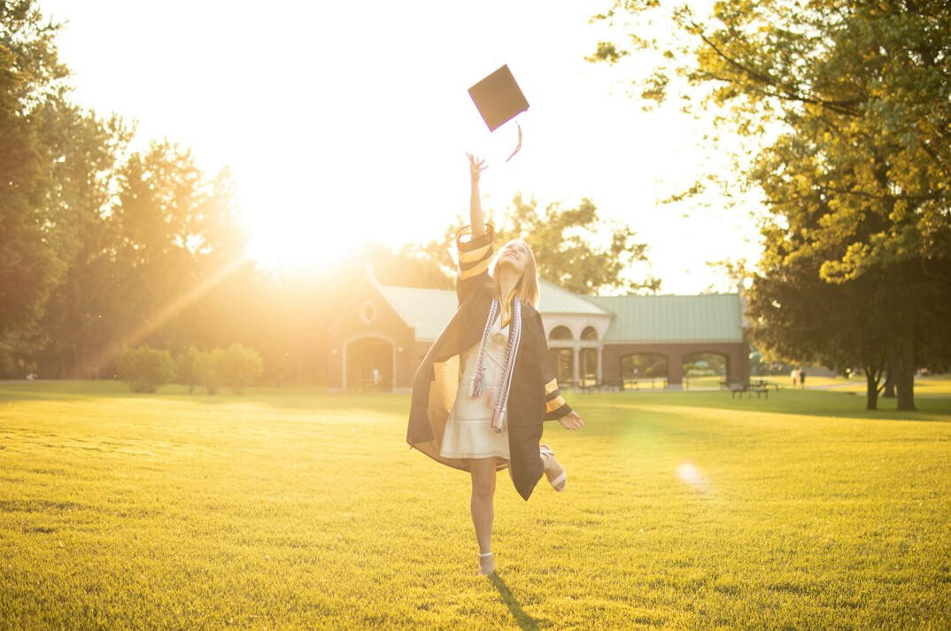 successful healthcare graduate